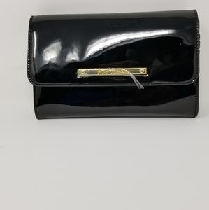 Betsey Johnson Patent Leather Clutch/Shoulder Bag